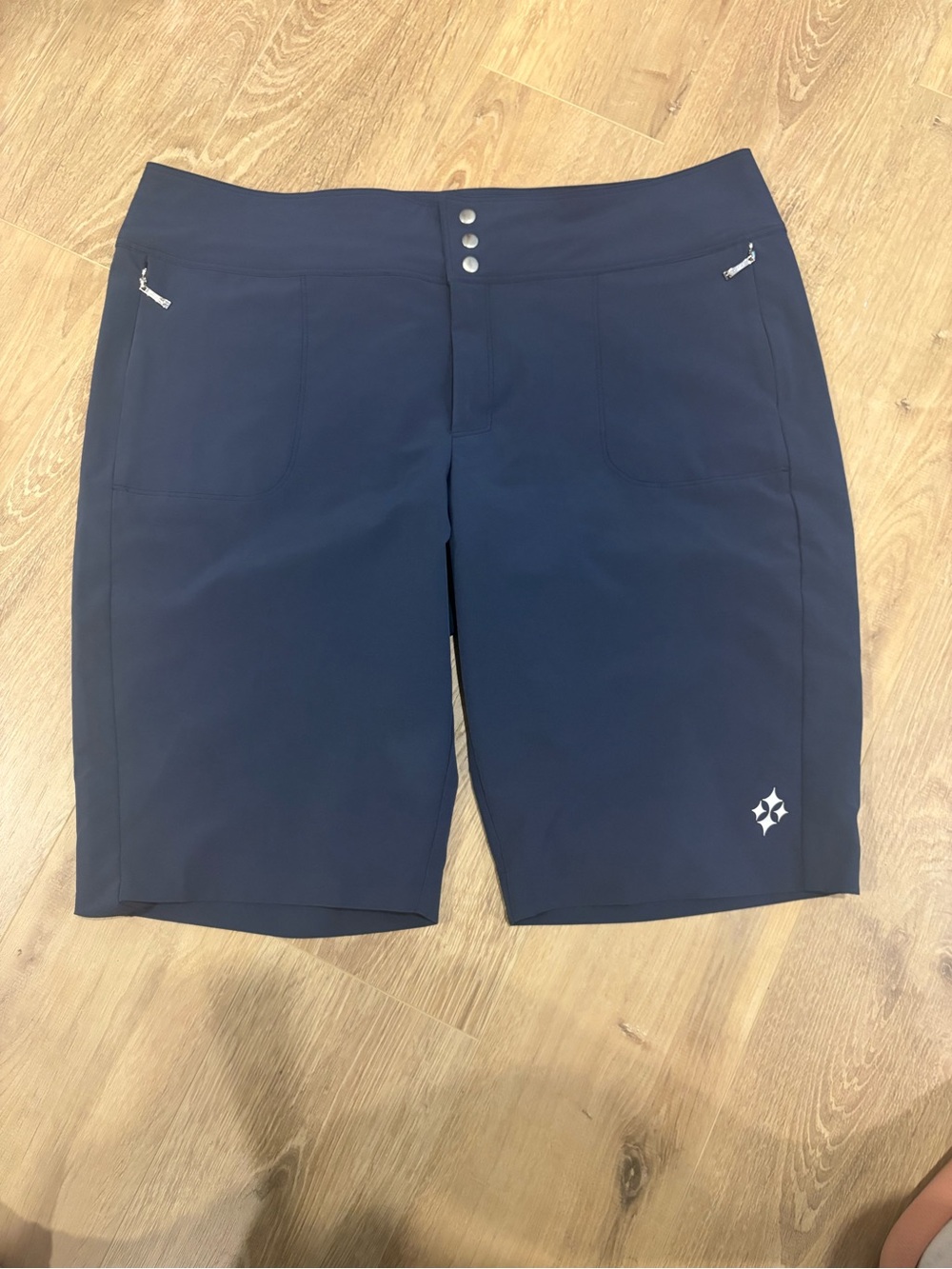 Jofit Navy Stretch Performance Bermuda Shorts